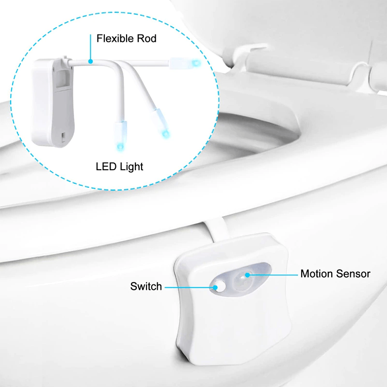Smart Bathroom Toilet Nightlight