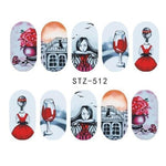 Water Transfer Nail Art Decals (31 Design Choices)