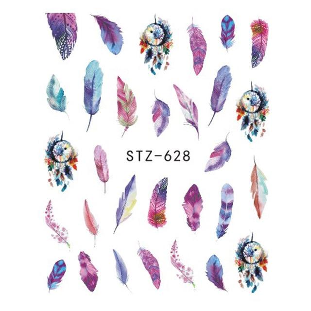 Water Transfer Nail Art Decals (31 Design Choices)