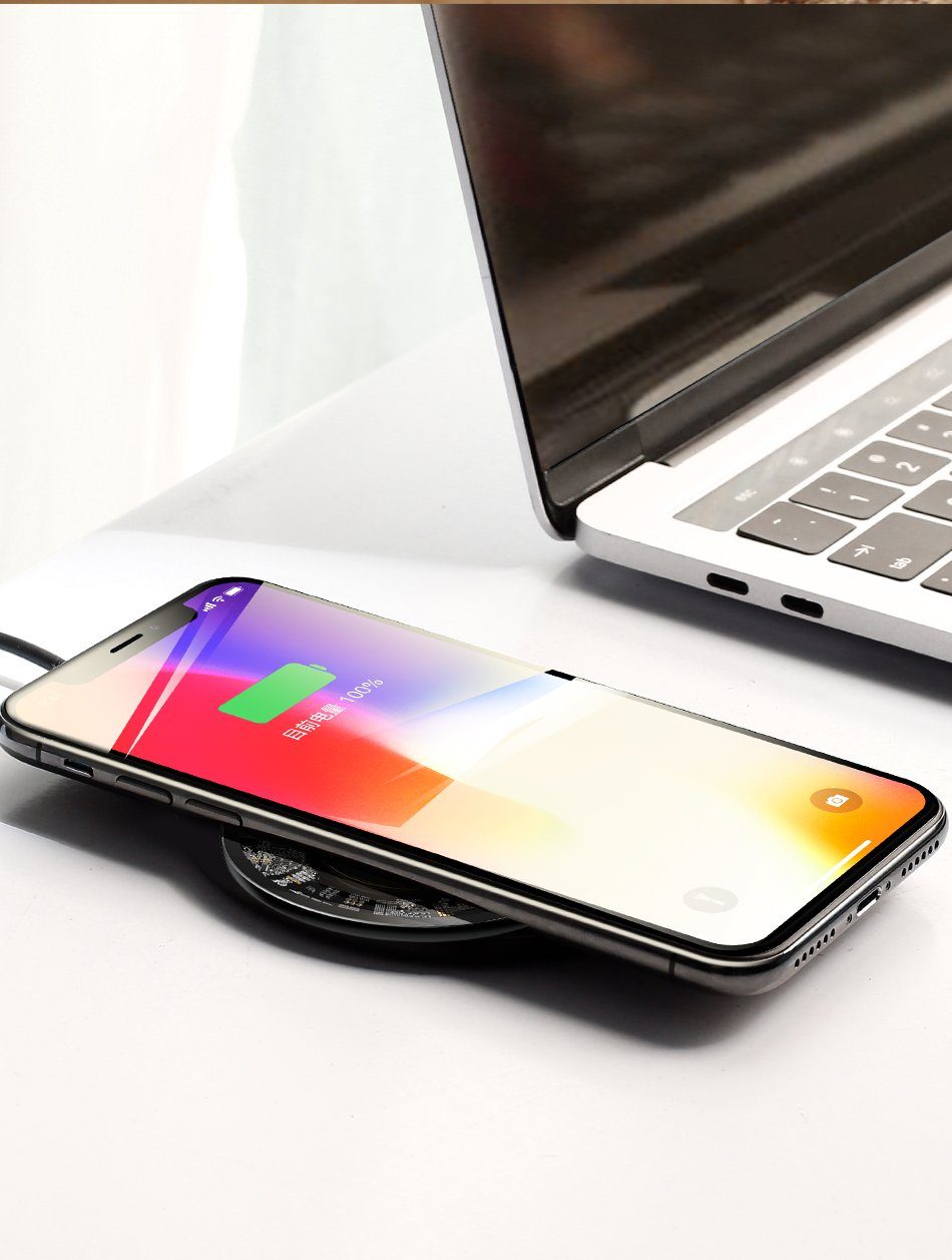 Luxury Fast Qi Wireless Charger - iPhone & Android