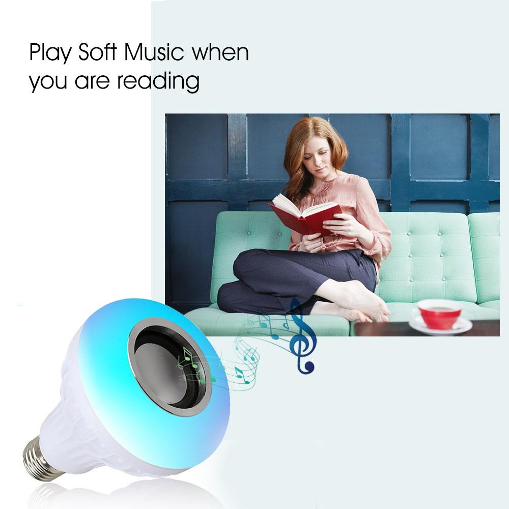 RGB LED Bluetooth Speaker Light Bulb - COVESSENTIAL