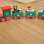 Christmas Wooden Train