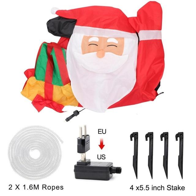 Inflatable Outdoors Santa Claus