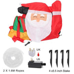 Inflatable Outdoors Santa Claus