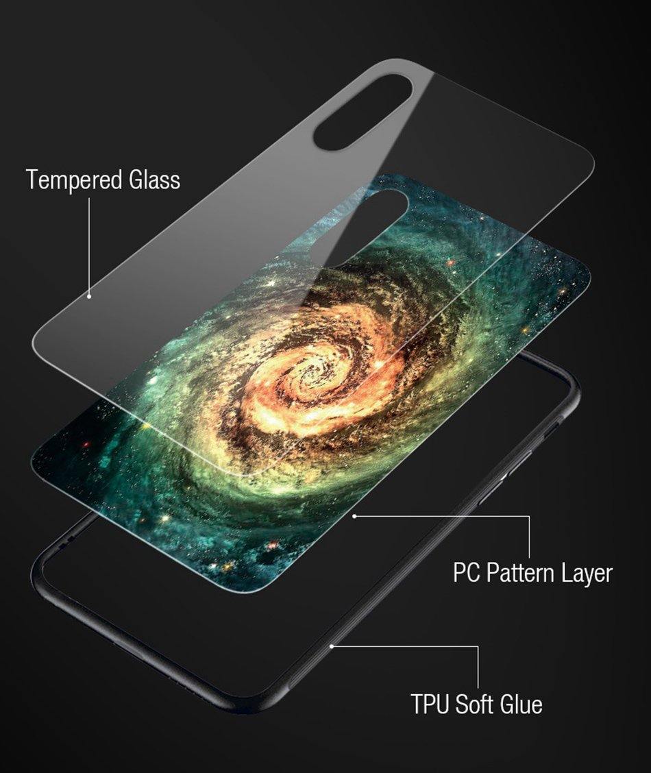 Mesmerizing Luxury Glass & TPU iPhone Case