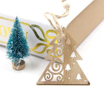 6Pcs Hollow Christmas Wooden Pendant Ornaments - COVESSENTIAL
