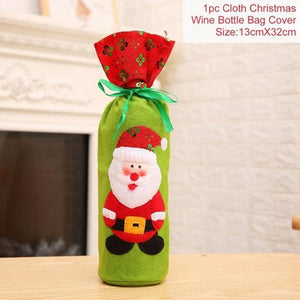 Christmas Decoration Wine Bottle Cover